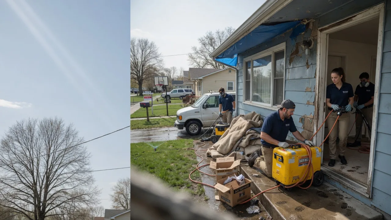 Basement Flood Cleanup in Blachly, OR near me